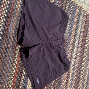Patagonia Men's Athletic Shorts - Dark Purple